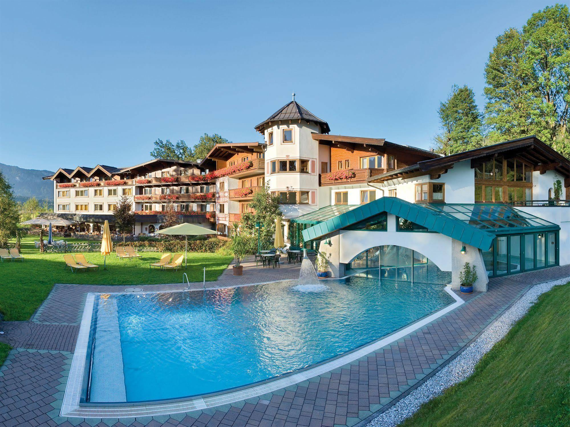 Erlebnishotel Kitzbuehler Horn Oberndorf in Tirol Exterior foto